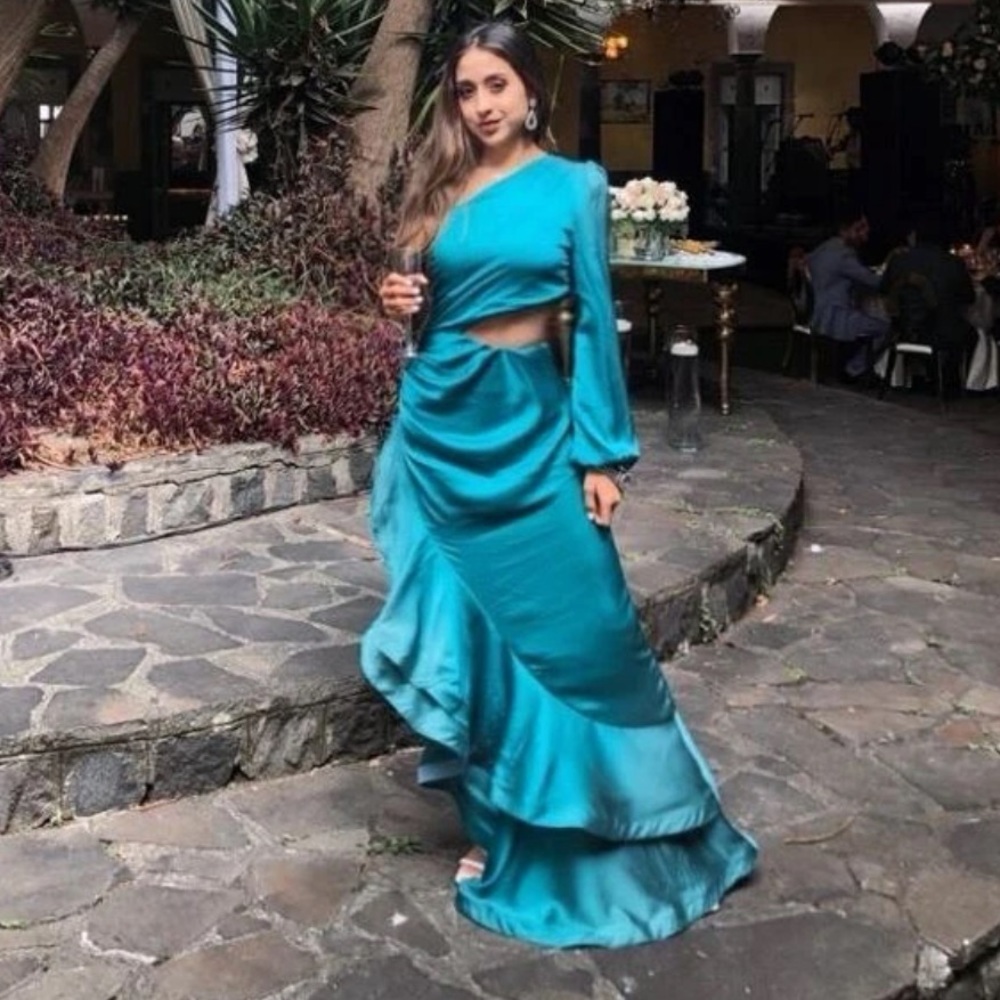 Emerald green dress size xs